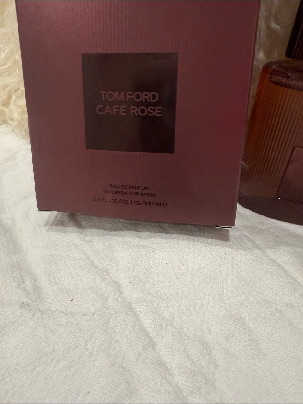 Tom Ford Café Rose Mauve-Rose Box with Black Logo Panel